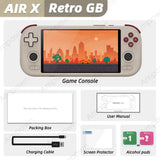 AIR X Handheld Game Console Qualcomm Snapdragon 662 5.5'' Touchscreen Android 14 Active Cooling Fan 15W Fast Charging RGB