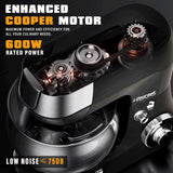 3-In-1 Multifunctional Stand Mixer, 5.3Qt 660W, 6-Speed Tilt-Head with Stainless Steel Bowl, Meat Grinder, Juice Blender