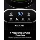 Professional Kitchen Blender 1200 Peak Watts with 5 Functions for Ice Crushing Frozen Fruit 52 Oz Glass Jar and 24 Oz To-Go Cup