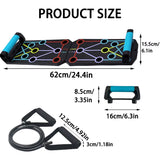 Folding Push-Up Board Support Muscle Exercise Multifunctional Table Portable Fitness Equipment Abdominal Enhancement Support