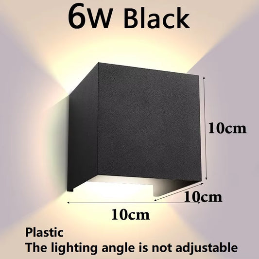 Wall Light Waterproof Exterior Aluminum Garden Street Outdoor LED Light Courtyard Lamp Lustre Porch Home Appliances Facade Lamp