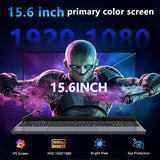 ACEKAMAS 15.6" Laptop Computer PC Windows 11  Core I7 6500U I3 6100U 16GB RAM Fingerprint Unlock Notebook Backlight Laptops