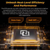 RT9 10.1" HD Rugged Tablet with 11,000mAh Battery, 24GB RAM, 256GB Storage, Android 14.0