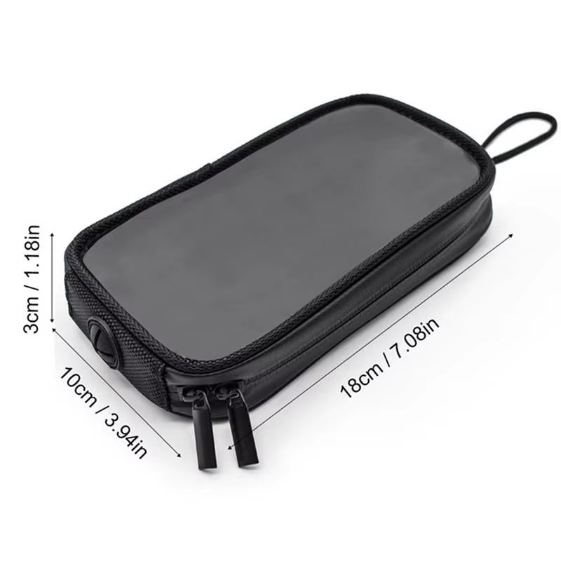 Universal Motorcycle Fuel Tank Bag Magnetic Fuel Tank Waterproof Transparent Bag Mobile Phone Seat Bag Cell Phone Holder Pouch