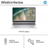 HP 15.6" Touchscreen Laptop,Business Laptop, Core I3-1315U,Up to 64GB RAM,2TB Ssd, UHD Graphics,Wifi 6E,Win 11,Silver