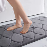 Memory Foam Bathroom Bath Mat Soft Non-Slip Carpet Absorbent Floor Bathroom Rug Shower Carpet Kitchen Decor Foot Mat
