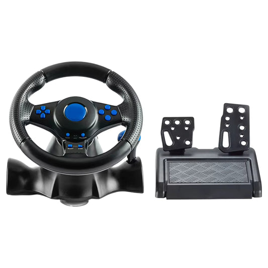 Racing Wheel & Pedals Dual Clutch Launch Control Computer USB Game Car Steering-Wheel for Switch/Xbox One/360/Ps4/Ps2/Ps3/Pc