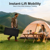 Portable Camping Stove 3-Burner Gas Stove Outdoor Cooking Stove Propane Butane Campfire Grill