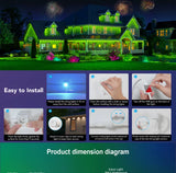 Eaves Lights Permanent Outdoor LED Light String Strip APP Smart Dly Auto Scene Lighting Effects Christmas Holidays Decor