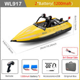 Wltoys WL917 RC Boat 2.4Ghz Remote Control Boats RC Jet Boat 16Km/H RC Boat Toy Gift for Kids Adults Boys Storage Bag Package