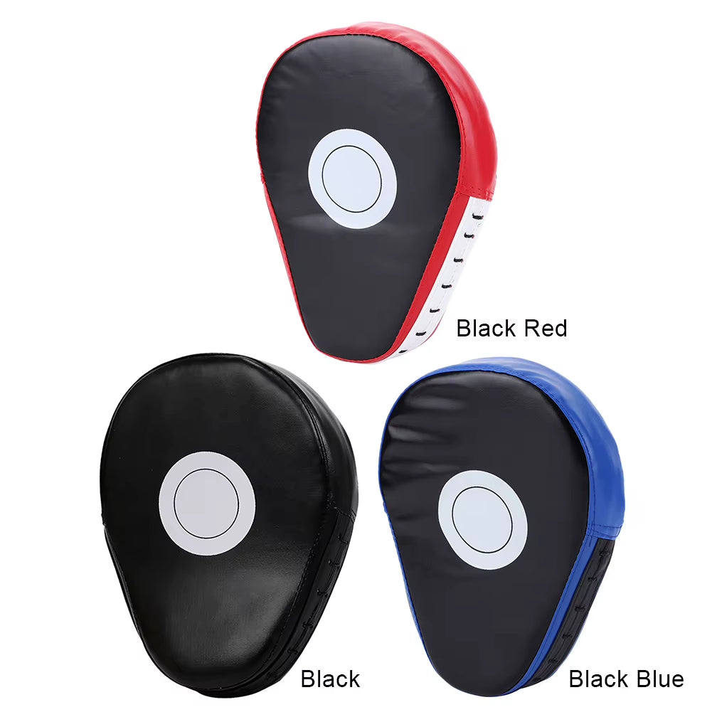 1/2Pcs Kick Boxing Gloves Pad Punch Target Bag Men PU Karate Muay Thai Free Fight Sanda Training Adults Kids Equipment Accessory