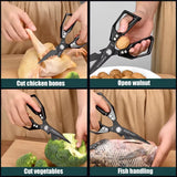 Multipurpose Scissors Kitchen Scissors Stainless Steel Utensils for Kitchen Shears Housewares Kitchens Accessories