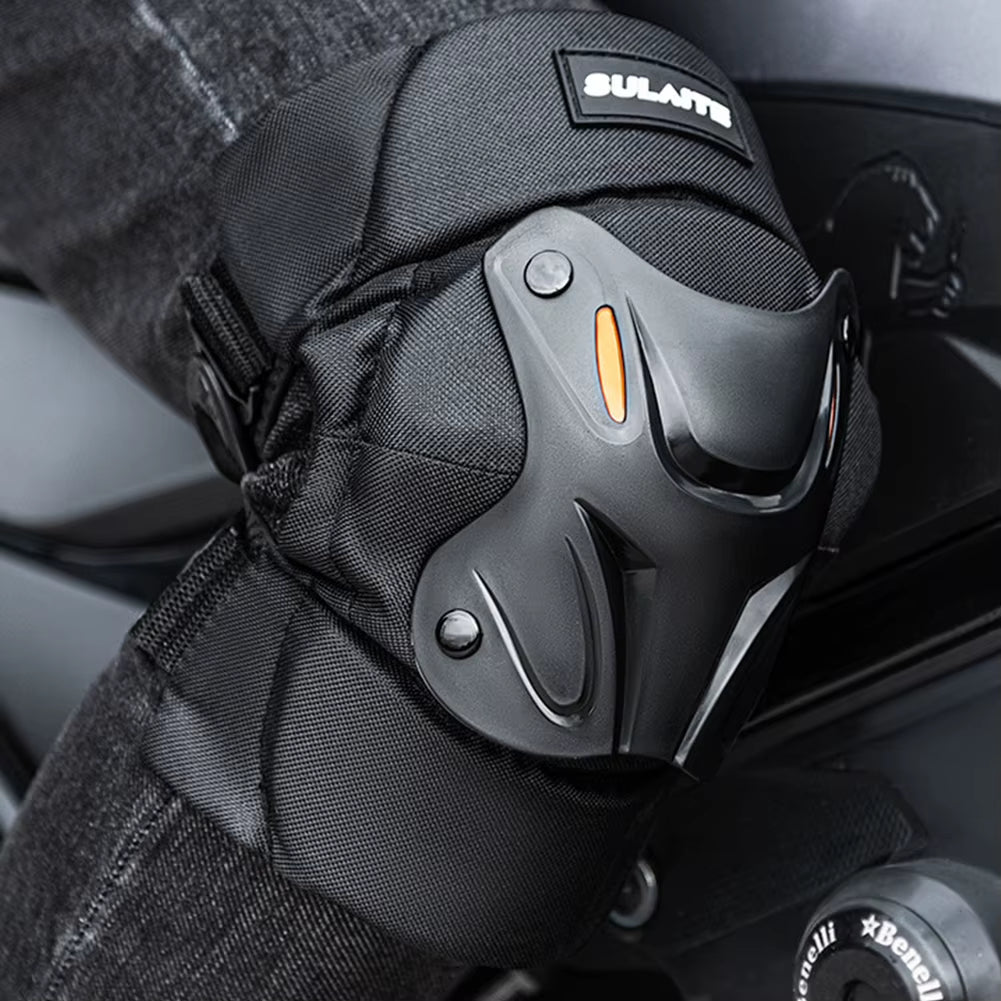 Motocross Knee Pads Anti-Fall Racing Knee Pads Comfortable Off-Road Knee Protector Motorcycle Elbow Protector for Cycling Racing