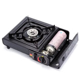Outdoor Cassette Gas Stove Dual Purpose Portable Gas Barbecue Furnace Picnic Stove Camping Gas Cooking Utensils