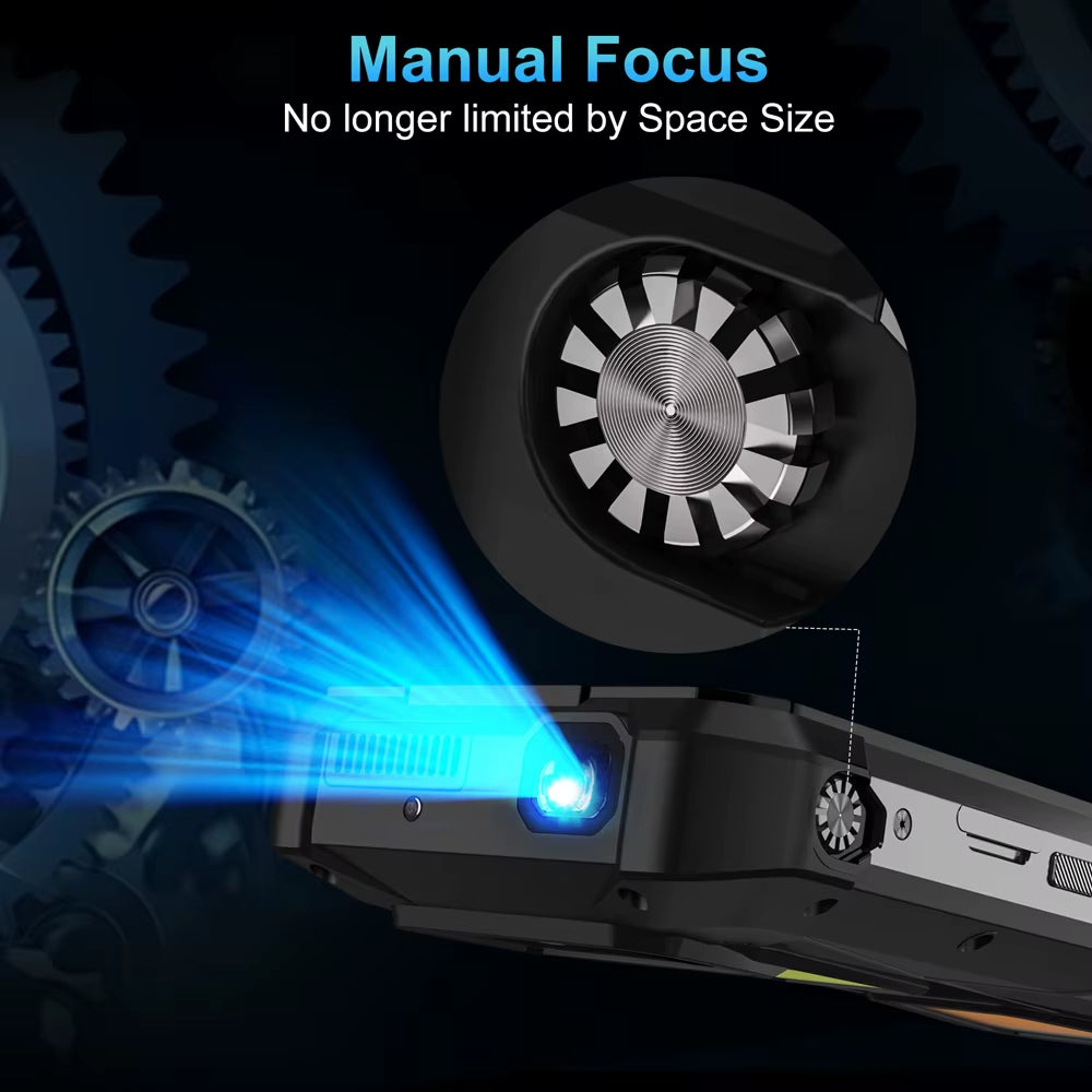 Unihertz  Tank 3S Rugged Smartphone with Integrated Projector, 5G Connectivity, 24/32GB RAM, 256/512GB Storage, Dimensity 8200 Processor, and 64MP Night Vision Camera