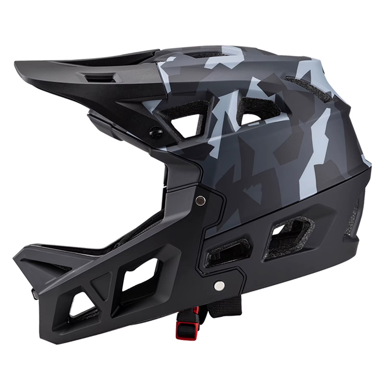 Full Face Mountain Bike Helmet Adult Racing Downhill MTB Helmet for Men/Women Adult Mountain Bike Helmet with Visor over 31 Vent