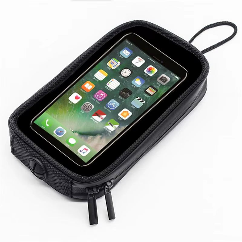 Universal Motorcycle Fuel Tank Bag Magnetic Fuel Tank Waterproof Transparent Bag Mobile Phone Seat Bag Cell Phone Holder Pouch