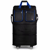 30/36/40 Inch Foldable Expandable Suitcase Bag Water-Resistant Large Capacity Rolling Travel Luggage Bag for Moving Storage