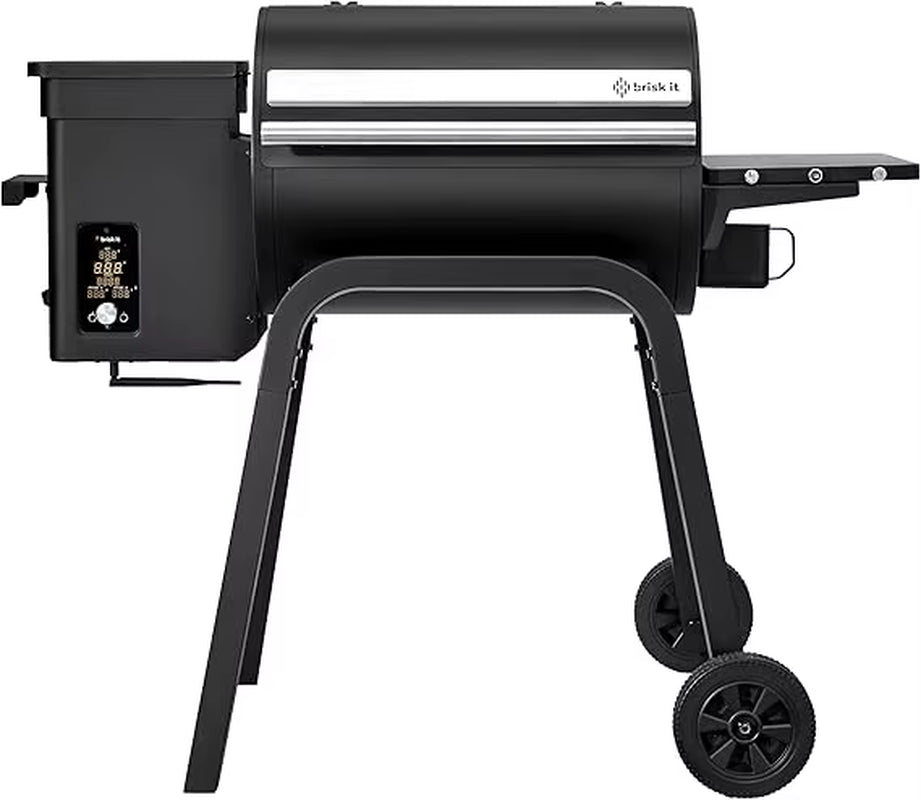 It Zelos-450 Electric Wood Pellet Smoker Grill – A.I. Smart BBQ Grill with Wifi, 7-In-1 Outdoor Grill & Smoker, PID Control
