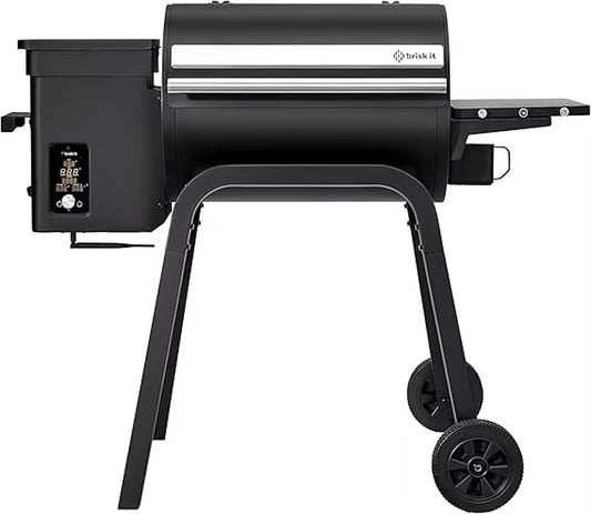 It Zelos-450 Electric Wood Pellet Smoker Grill – A.I. Smart BBQ Grill with Wifi, 7-In-1 Outdoor Grill & Smoker, PID Control