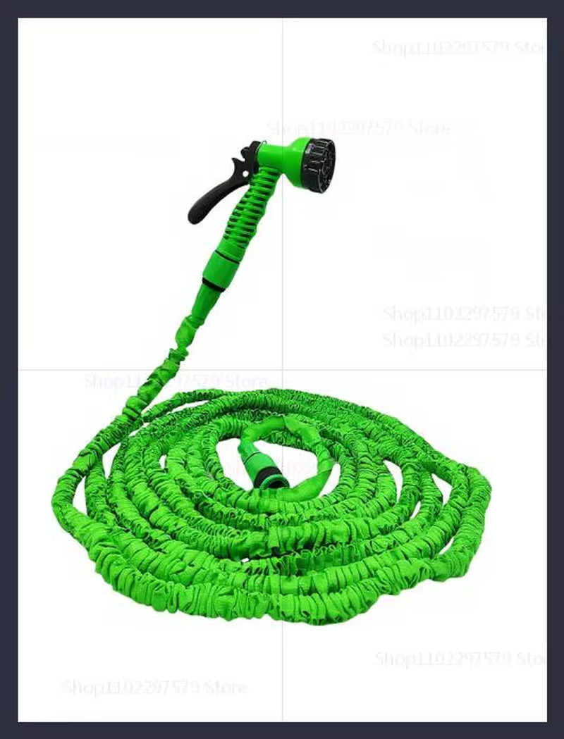 Retractable Magic Hose with High-Pressure Water Gun for Car Washing Garden Watering Multi-Function Cleaning Sprayer for Outdoor