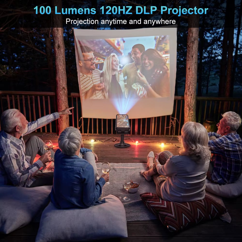 Unihertz  Tank 3S Rugged Smartphone with Integrated Projector, 5G Connectivity, 24/32GB RAM, 256/512GB Storage, Dimensity 8200 Processor, and 64MP Night Vision Camera