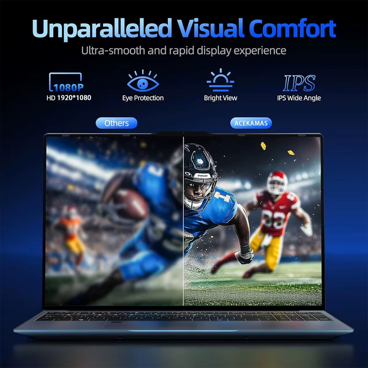 ACEKAMAS 15.6" Portable Laptop Computer  Core I7 6500U I3 6100U Windows 11 Pro 16GB DDR4 1TB SSD Notebook PC Gaming Laptops