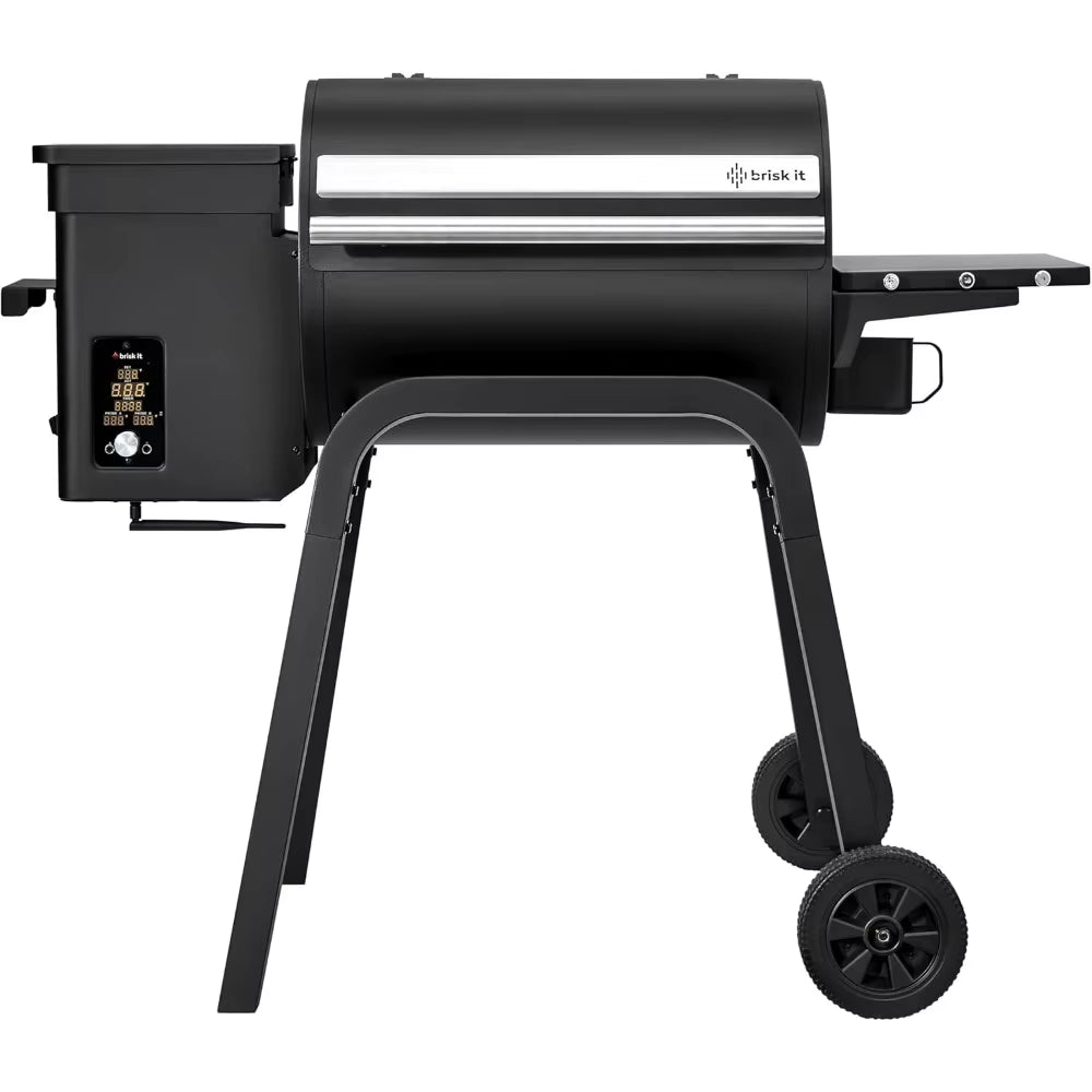 It Zelos-450 Electric Wood Pellet Smoker Grill – A.I. Smart BBQ Grill with Wifi, 7-In-1 Outdoor Grill & Smoker, PID Control