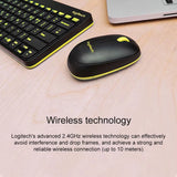MK240 Nano Wireless Keyboard and Mouse Combo Set Suitable for Laptop Desktop Computer Home Office Using