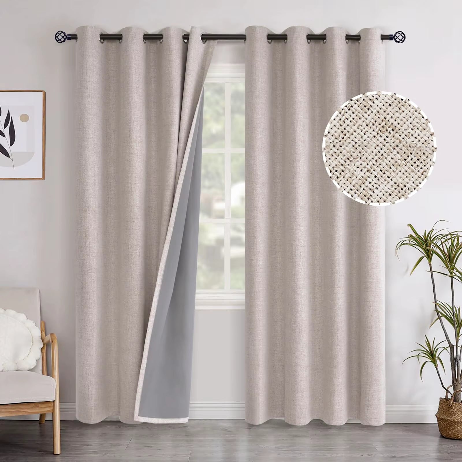 310Cm Height 100% Blackout Custom Made White Blackout Curtains Living Room Bedroom Custom Madde Curtains Cloth Window Curtains