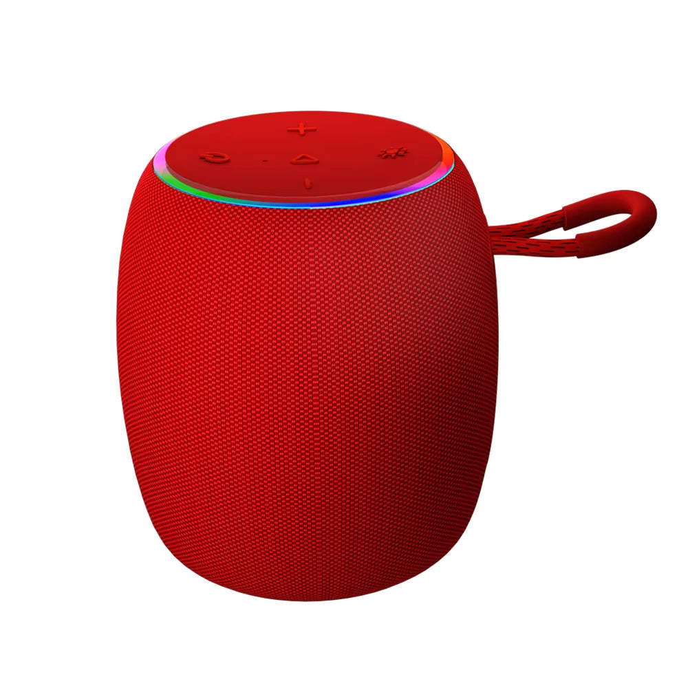 S26 Bluetooth Speaker Ambient Light, Portable Handheld Lanyard, Wireless LED Light and Subwoofer