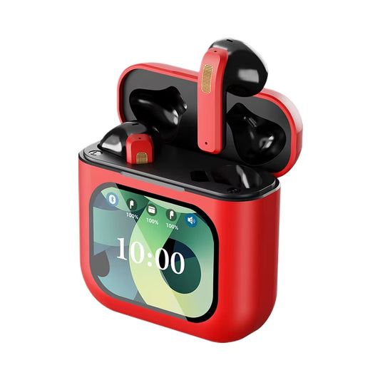 Touch Smart Wireless Bluetooth Earphones with Long Battery Life and Noise Reduction Bluetooth Sports Earphones with 8GTF Card