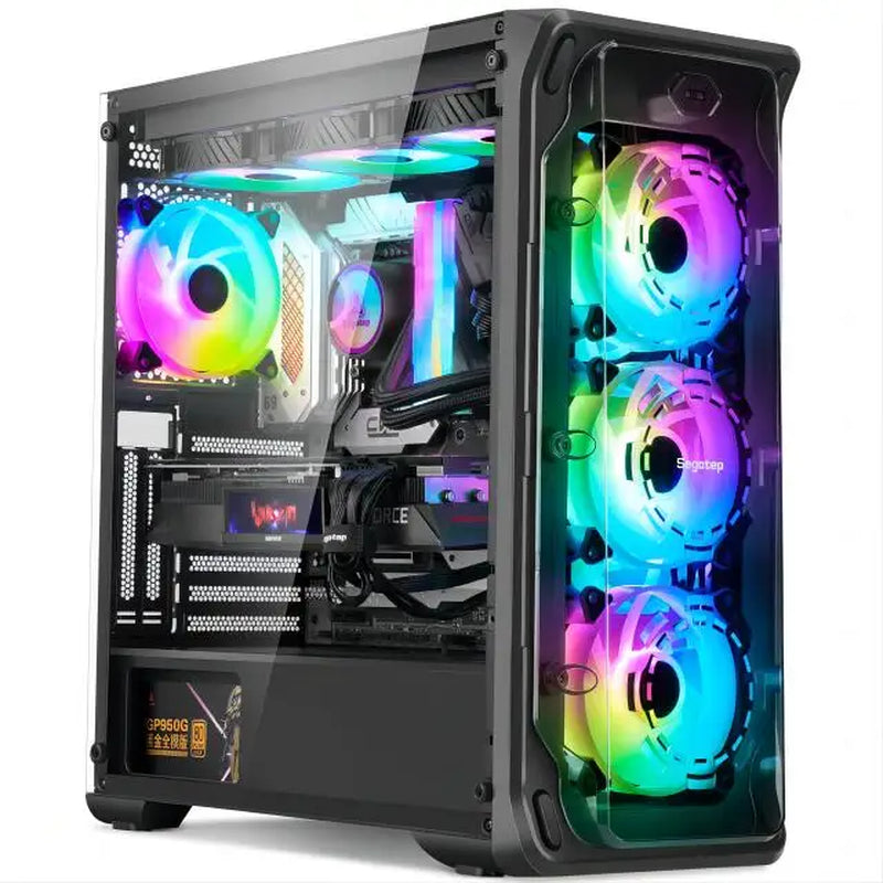 Core I7 CPU Affordable Computer Full Set 8G/16G RAM 256GB SSD Home Office Gaming Pc Desktop Computer Gamers PC GAME