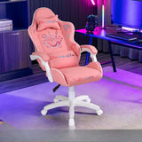 Graffiti Gaming Chair-Adjustable PC Chair Forlazy Mode Ergonomic Computer Seat for Dorm Reclining Game Chair with Lumbar Support