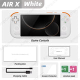 AIR X Handheld Game Console Qualcomm Snapdragon 662 5.5'' Touchscreen Android 14 Active Cooling Fan 15W Fast Charging RGB