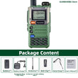 Walkie Talkie Long Range Am Fm Communication Two Way Radio Receiver UV K5 Ham Amateur Wireless Set Transceiver K58
