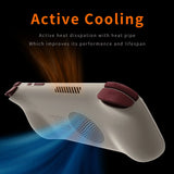 AIR X Handheld Game Console Qualcomm Snapdragon 662 5.5'' Touchscreen Android 14 Active Cooling Fan 15W Fast Charging RGB