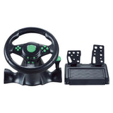 Racing Wheel & Pedals Dual Clutch Launch Control Computer USB Game Car Steering-Wheel for Switch/Xbox One/360/Ps4/Ps2/Ps3/Pc