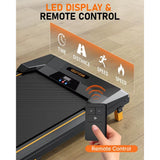 Portable under Desk Treadmill with 2.5HP Motor, 330Lbs Capacity for Home Use, Compact Design Ideal for Exercise at Work.