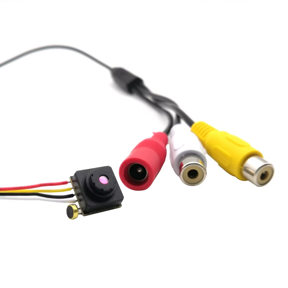 CVBS Mini Analog Camera Super Small Color AV Camera 800TVL CMOS CCTV Cam