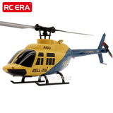 A60 Mini Bell206 RC Helicopter 2.4G 6-Aixs Gyroscope 4CH Altitude Hold Remote Control Plane Toys for Adult Gift