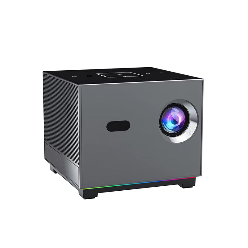 300ANSI Projector 8K/4K Wifi 5G Voice Remote Portable Smart Movie Projector with LED Lighting BT5.0 Bulit-In More App