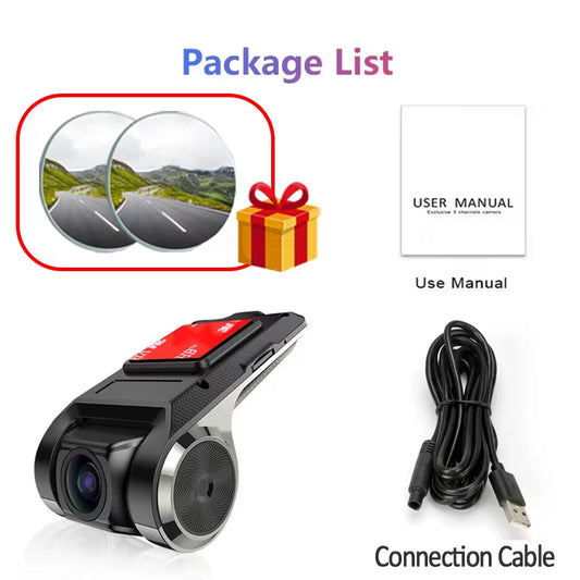 1080P Car DVR Dash Cam for Cars WIFI Android Multimedia Video Recorder Car Camera ADAS for Android Auto Car Accessory