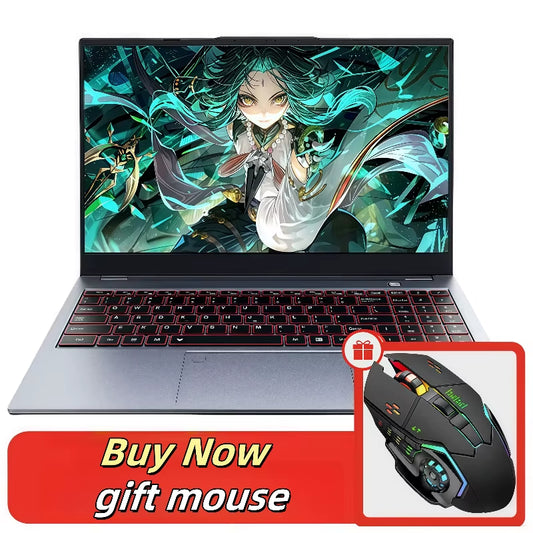 15.6"  Core I9-10980Hk Gaming Laptops Portable Notbook Computer Pc 32GB DDR4 512GB IPS Wifi Backlight Fingerprint Unlock