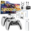 4K TV Game Stick M15 Video Game Console Built-In 40000+/50000 Games 128G Handheld Game Player Wireless Controller Retro Gamepad