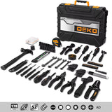 DKMT178 Comprehensive Hand Tool Set for Automotive Repair and Mechanic Use