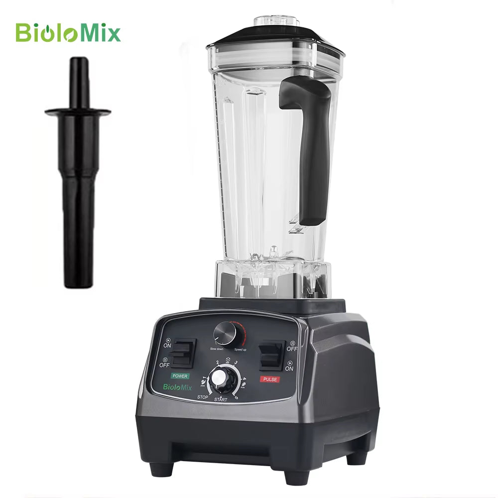 3HP 2200W Heavy Duty Commercial Grade Timer Blender Mixer Juicer Fruit Food Processor Ice Smoothies BPA Free 2L Jar
