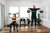Sport 24 Adjustable Dumbbells, 3-24 Lb. Durable Steel Build, Innovative at Home Workout Equipment, All-In-One Strength Training