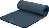 Retrospec Solana Yoga Mat 1" Thick W/Nylon Strap for Men & Women - Non Slip Exercise Mat for Home Yoga