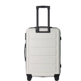 3Pc ABS Hardshell Lightweight Luggage Set Durable Spinner Wheel Suitcases 20 24 28 Inch White Complete Travel Set